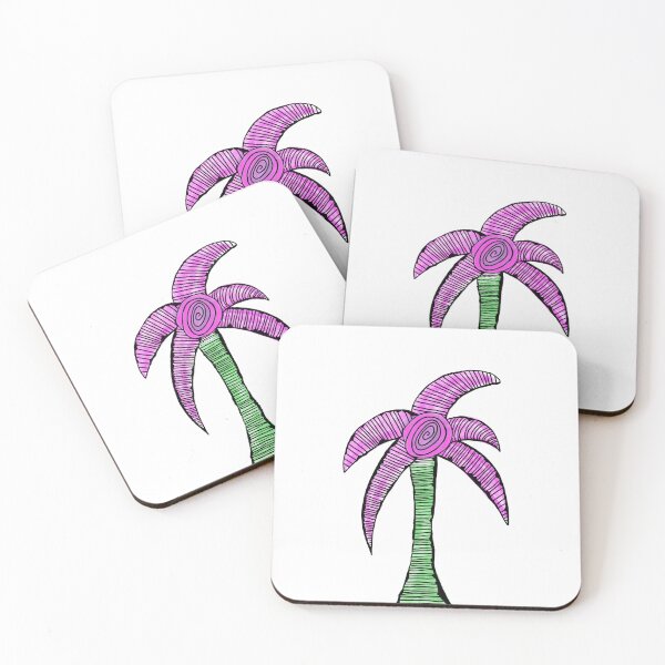 Item preview, Pink Florida Palm Tree designed and sold by amplepeace.