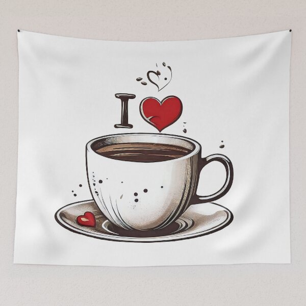 Item preview, Loving coffee enjoyment designed and sold by MarketMovers.