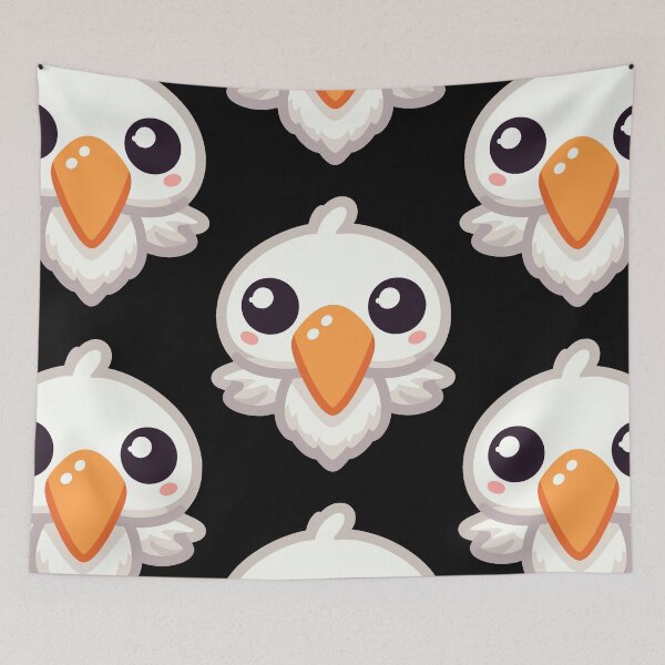 Item preview, Cute Vectoral Pelican Face designed and sold by ArtfulWeave.