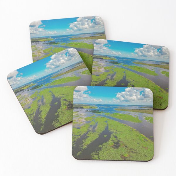 Item preview, Kissimmee River and Lake Aerial designed and sold by poeticnautilus.
