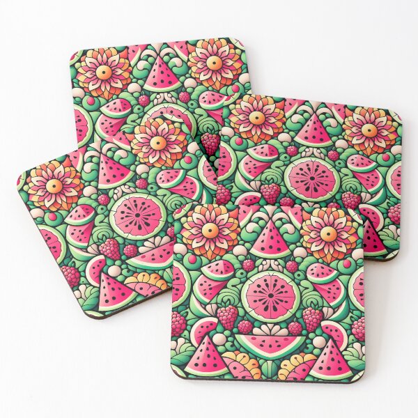 Item preview, Raspberry and Watermelon  designed and sold by HalazArt.