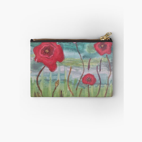Item preview, Watery poppies designed and sold by ArtbyColleen.