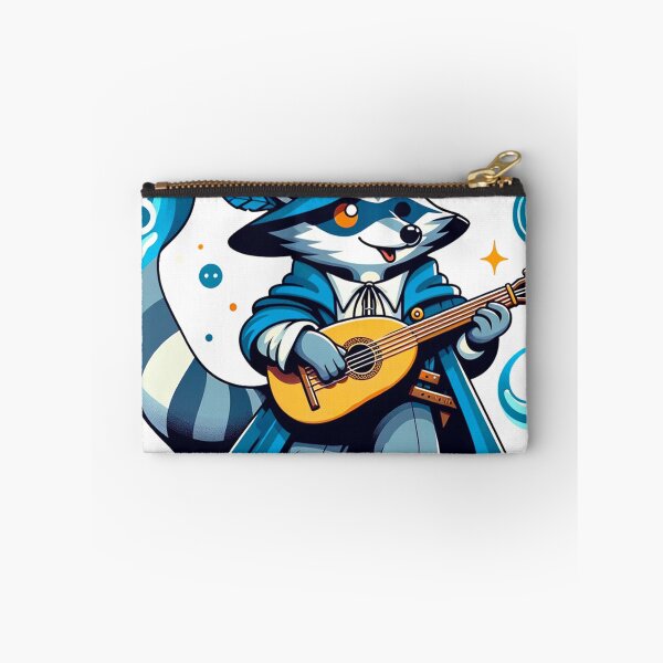 Item preview, Melodic Raccoon Bard - Strummer of Tales designed and sold by dungeonwarriors.