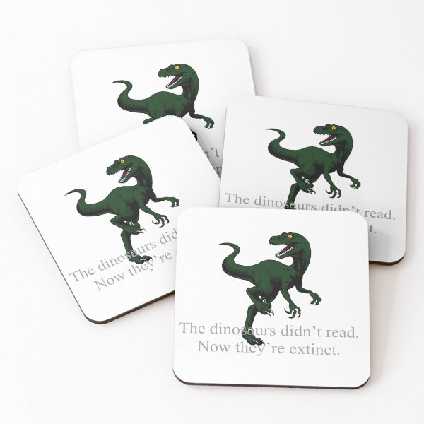 Item preview, Dinosaurs Didn’t Read designed and sold by ShelledIn.