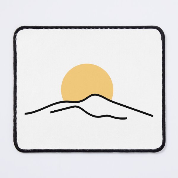 Item preview, Mountain and sun designed and sold by OlyaMolli.