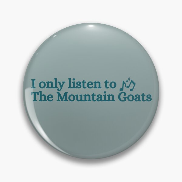 Item preview, I only listen to the mountaingoats designed and sold by Hannah Rosen.