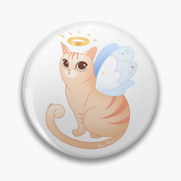 Item preview, Angel Cat designed and sold by AleAuricchio.