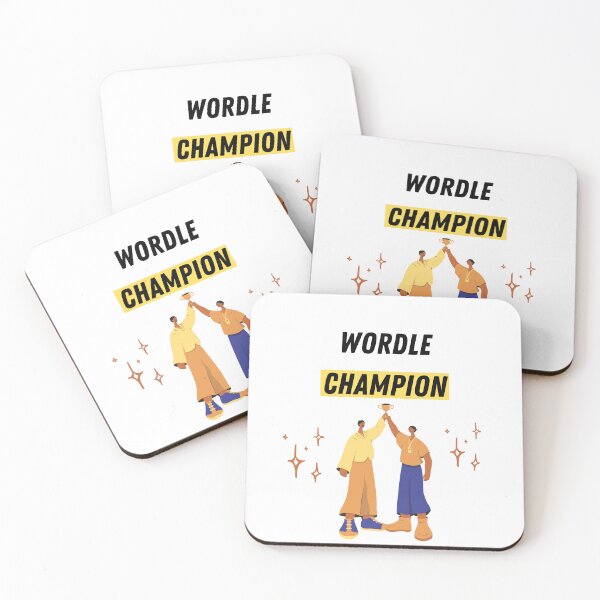 Item preview, Wordle Champion designed and sold by erion-store.
