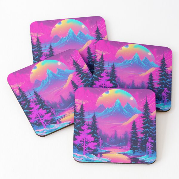 Item preview, Neon Pink Skies designed and sold by SilverSunStudio.