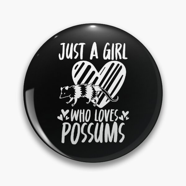 Item preview, just a girl who loves possums funny opossum designed and sold by teeshop87.