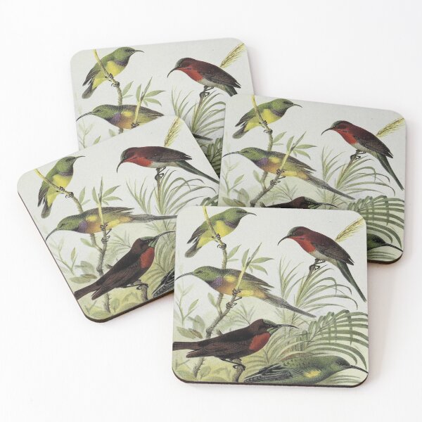 Item preview, Red GoldFinch" - cute Goldfinches on a tree designed and sold by Obinne.