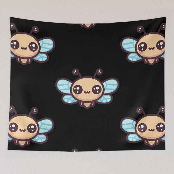 Item preview, Cute Vectoral Firefly Face designed and sold by ArtfulWeave.