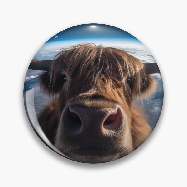 Item preview, Highland Cow's Big Space Adventure! designed and sold by Modern-Classic.