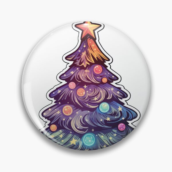 Item preview, Purple Christmas Tree designed and sold by tompod.