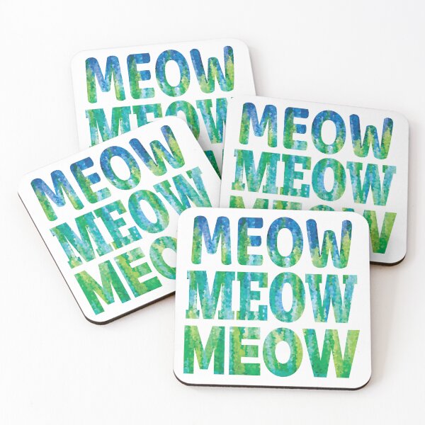 Item preview, Spring Thaw Meow designed and sold by Alexandria Levin.