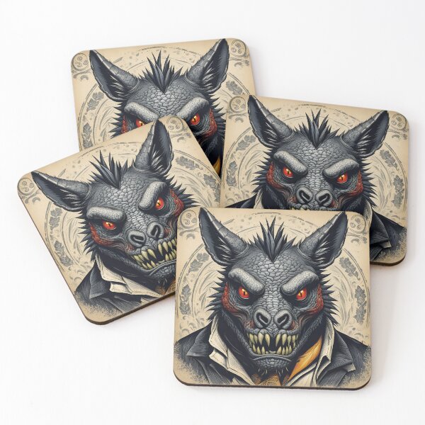 Item preview, Chupacabra's Gaze: Cryptid Portrait designed and sold by DarkJuliettes.