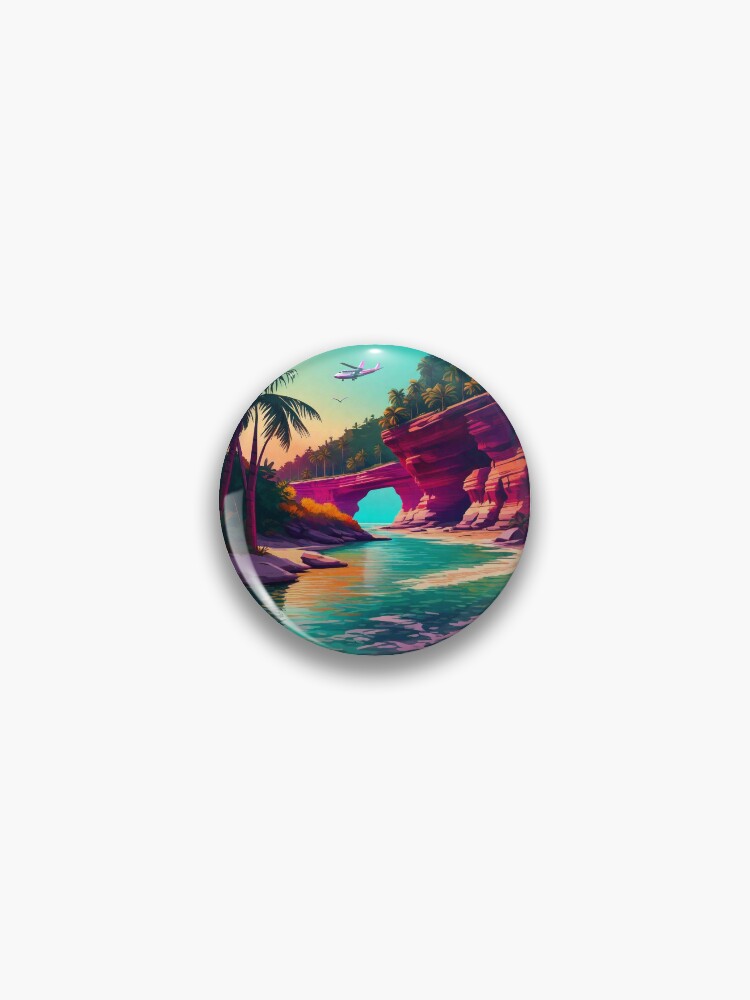 Thumbnail 1 of 3, Pin, Pictured Rocks designed and sold by ArtiJet.