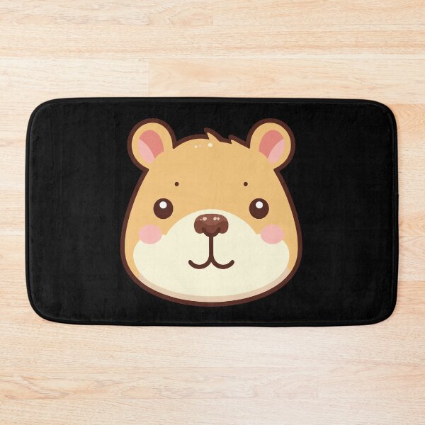 Item preview, Cute Vectoral Capybara Face designed and sold by ArtfulWeave.