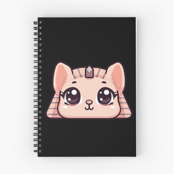 Aperçu de l'œuvre Visage mignon de sphinx vectoriel créée et vendue par ArtfulWeave.