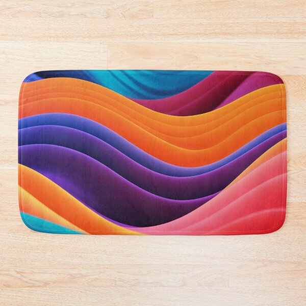 Item preview, Abstract colorful waves designed and sold by Giuseppe Cammino.