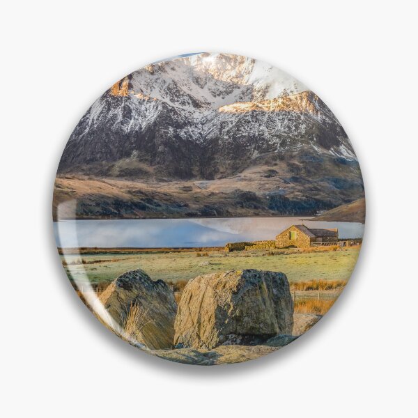 Item preview, Valley Sunlight Ogwen Lake Snowdonia  designed and sold by AJEvans.