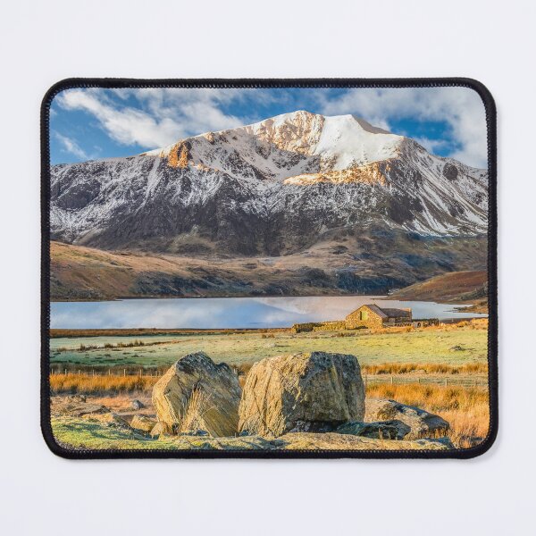 Item preview, Valley Sunlight Ogwen Lake Snowdonia designed and sold by AJEvans.