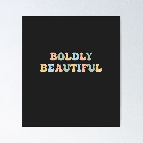 Item preview, Boldly Beautiful designed and sold by minimaldshop.