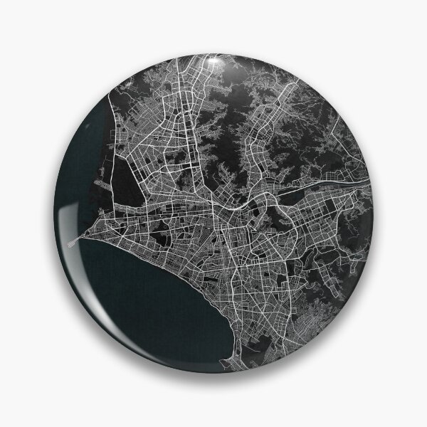 Item preview, Lima City Map of Peru - Dark designed and sold by deMAP.