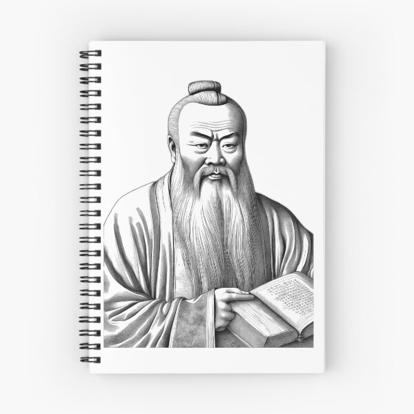 Item preview, Confucius portrait designed and sold by NTGUILTY.