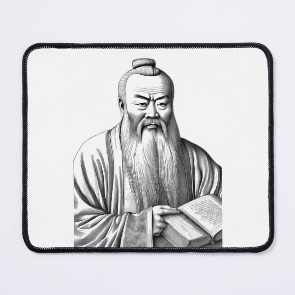 Item preview, Confucius portrait designed and sold by NTGUILTY.