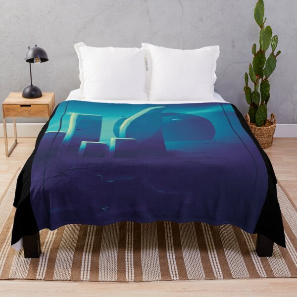 Item preview, Another Place: Retro Cyberpunk Sci-Fi Planet designed and sold by Skull Fern.