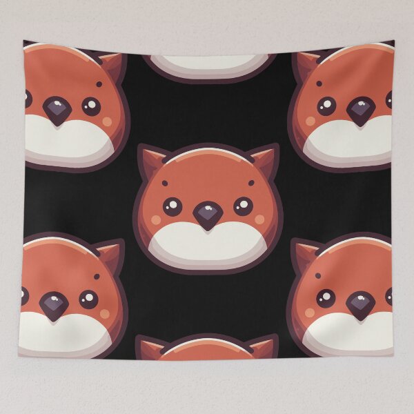 Item preview, Cute Vectoral Robin Face designed and sold by ArtfulWeave.