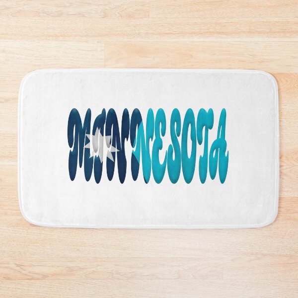 Item preview, The word Minnesota with an overlay of the new State flag  designed and sold by funkyworm.