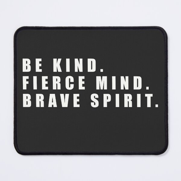 Item preview, Be Kind Fierce Mind Brave Spirit designed and sold by minimaldshop.