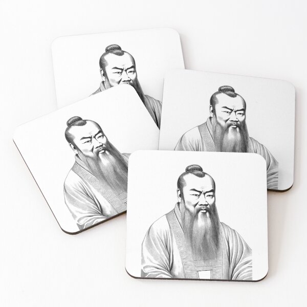 Item preview, Portrait of Confucius  designed and sold by NTGUILTY.