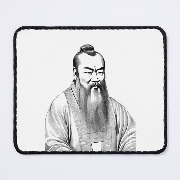 Item preview, Portrait of Confucius designed and sold by NTGUILTY.
