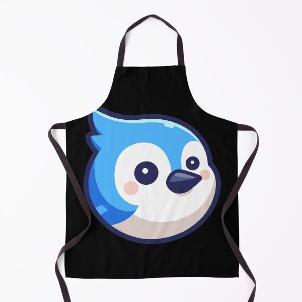 Item preview, Cute Vectoral Blue Jay Face designed and sold by ArtfulWeave.
