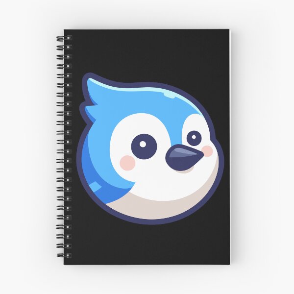 Item preview, Cute Vectoral Blue Jay Face designed and sold by ArtfulWeave.