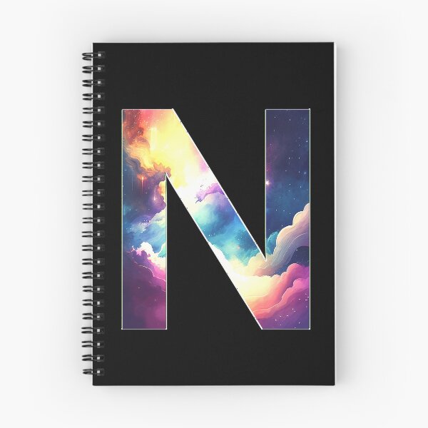 Item preview, Rainbow  letter N designed and sold by Monika-art.