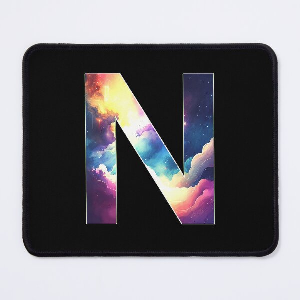 Item preview, Rainbow  letter N designed and sold by Monika-art.
