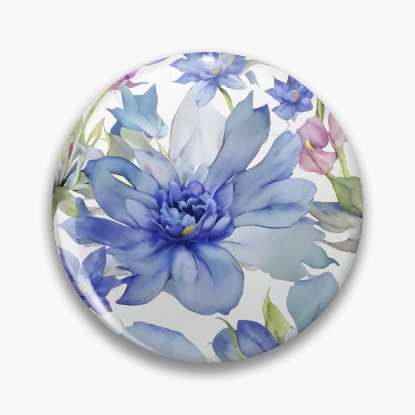 Item preview, blue flower designed and sold by artsake4.
