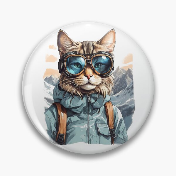 Item preview, Ski cat designed and sold by M-Y-A-R-T-.