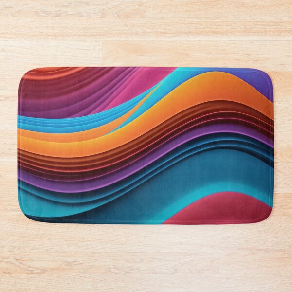 Item preview, Abstract colorful waves designed and sold by Giuseppe Cammino.