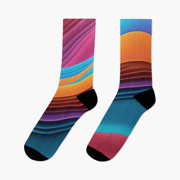 Item preview, Abstract colorful waves designed and sold by Giuseppe Cammino.