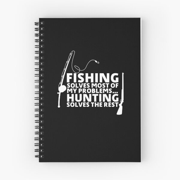 Item preview, Fishing And Hunting Solve My Problems designed and sold by ArabCorner.