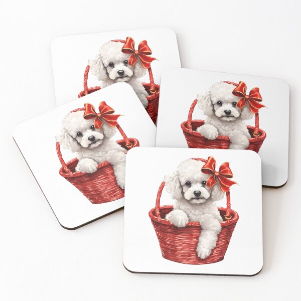 Item preview, A dog in a basket designed and sold by StyleSketch.