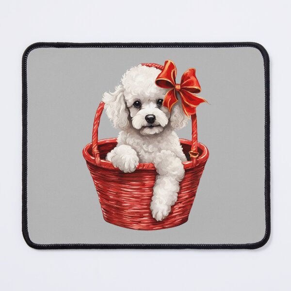 Item preview, A dog in a basket designed and sold by StyleSketch.