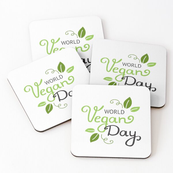 Item preview, World vegan day. Lettering designed and sold by OlyaMolli.