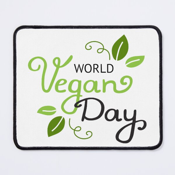 Item preview, World vegan day. Lettering designed and sold by OlyaMolli.