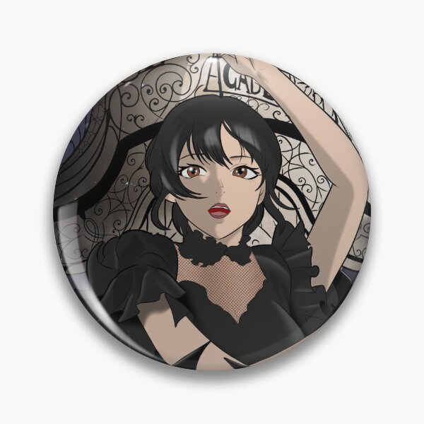 Item preview, Wednesday Addams anime style designed and sold by Leahsartworks.